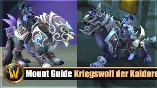 Mount Guide #413: [Kriegswolf der Kaldorei] & [Kriegss&auml;bler des Schwarzfelsklans]