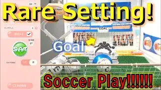 Toreba Crane Game | Playing Rare Soccer Setting with Free Play Ticket.