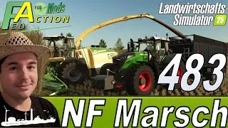 LS25 🚜 483 NF Marsch 4fach Mein Hof ist 100 Mio Wert #landwirtschaftssimulator25 #letsplay