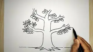 Gambar pohon psikotes mudah - Psikotes gambar pohon