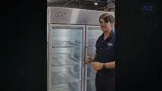 How to clean the condenser on a Minus40 MED1000GHD Medical Fridge