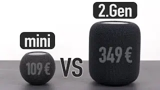 HomePod mini vs HomePod 2 - Vergleich | Welcher HomePod lohnt sich f&uuml;r wen mehr?