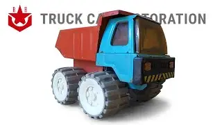 1980s USSR Toy Truck Car Restoration