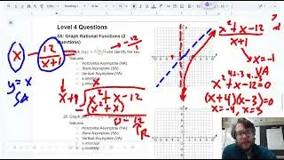 Rational Functions Review - How to graph rational functions quickly and accurately