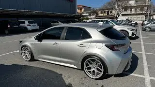Toyota Corolla Hybrid 2022 - 19x9.5 wheels Jr34 - Michelin pilot 235/35/19 @japanracingwheelz