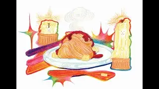 SPEEDPAINTING SPAGHETTI NAPOLI (#26) from THE DINING SERIES
