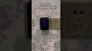 #dooralarm  #chimes   #doorbell    CallToU Door Chime Wireless Door Sensor Alarm  #fyp