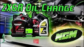 Первое обслуживание ZX6R 2019 года от Northeast Georgia Motorsports
