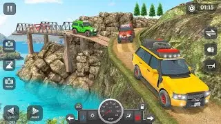 Offroad jeep driving/Parking ll offroad jeep driving Parking gameplay ll
