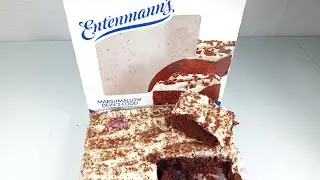Unboxin Doxin - Entenmann's Marshmallow Devil's Food Iced Cake