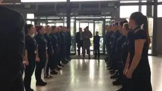 Medway Campus visit by Commandant Brigadier Matt Bazeley