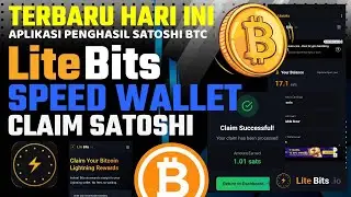 BARU!! LITEBITS SPEED WALLET - PENGHASIL SATOSHI BITCOIN DARI SPEED WALLET - GAME PENGHASIL UANG