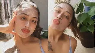 OUTDOOR FACIAL PT. 2 ft my plants | Lexxi Ledezma