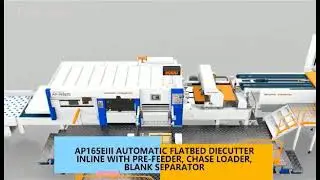 ASAHI DIE CUTTER | AUTOMATIC FLATBED DIECUTTER | HIGH QUALITY CARTON MACHINE | CARTONMASTER