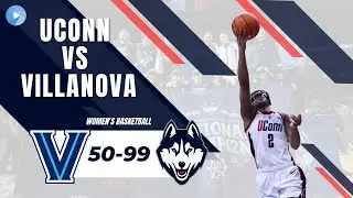 UConn Women's Basketball cruises past Villanova 99-50 in first Gampel game of 2026