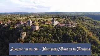 Aveyron vu du ciel - Vallée du Lot / Saut de la Mounine