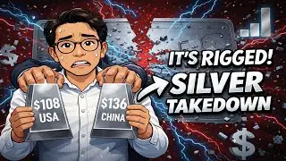 IT'S RIGGED: Silver at $108 in US, $136 in China! Inside a (Coordinated Market Takedown)