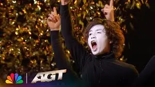 Siro-A Receives Golden Buzzer for Incredible Dance Performance | AGT