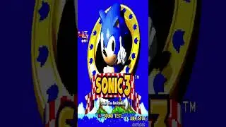 Como Selecionar Fases no SONIC 3 do MEGA DRIVE