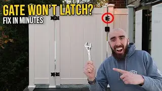 Vinyl Fence Gate Sagging? Adjust It in Minutes