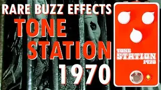 Harsh Tones || Rare Buzz Effects Tone Station 1970 Overdrive || Bass & Guitar Demo Video