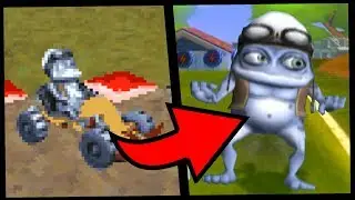 Evolution Of Crazy Frog Games