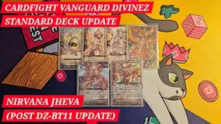 Cardfight Vanguard DivineZ Standard Deck Update - Nirvana Jheva (Post DZ-BT11 Update)