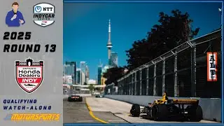 🔴 INDYCAR | 2025 | Round 13 | #IndyTO | Toronto | Qualifying Watch-Along