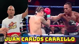JUAN CARLOS CARRILLO (14-0, 10 KO'S) #11 IBF LIGHT HEAVYWEIGHT CONTENDER COLOMBIA'S CRAFTY SOUTHPAW