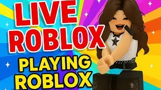 🔴Roblox LIVE Playing with VIEWERS!!💮Free Sound Effects 💢 Join Fast! #roblox #gaming