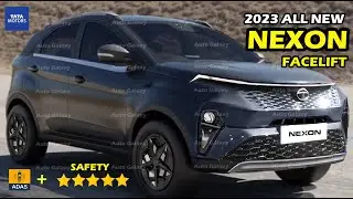 2023 का नया TATA NEXON FACELIFT - Details ||| कब आने वाली है?