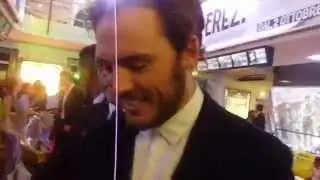Sam Claflin at the Riot club premiere in Rome