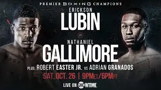 Erickson Lubin vs Nathaniel Gallimore LIVE FIGHT REACTION