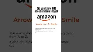 The Hidden Meaning in the Amazon Logo | #shorts