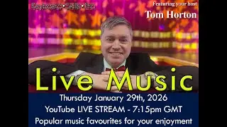 LIVE Music with Tom Horton