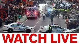 Climate change protest blocks Times Square