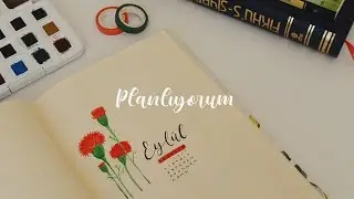 Planlayıcım Hakkında Merak Edilenler || plan ve hedeflerim, tasarım, caligrafi yazısı...