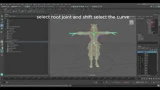 how to scale and move rigged character in maya tutorial easiest way