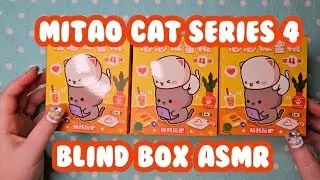Mitao cat series 4 Blind Box ASMR / no talking