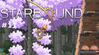 Starbound part 11 Dreadwing the Penguin Saucer Pirate