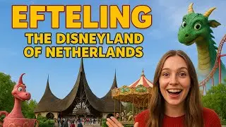 🎢 Efteling Amusement Park Adventure | Best Theme Park in the Netherlands 🇳🇱