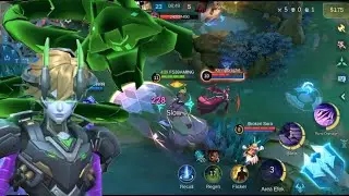 DYRROTH XP LANE LAWAN META HEALER ALICE COMBO ANGELA  GENDONG GENDONG TIM