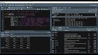 TABELA DE DUPLA ENTRADA COM A FUNCAO CROSSTABLE DO R (ou RStudio)