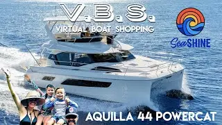 Aquila Power Catamaran Review --Yes? No? Maybe? Virtual Boat Shopping for a Great Loop boat, ep. 13