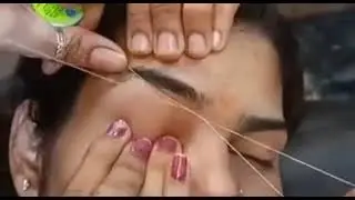 point eyebrow threading astha beauty parlor #eyebrow #threads @Rajni_beautician
