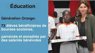 Bilan Fondation Orange C&ocirc;te d'Ivoire
