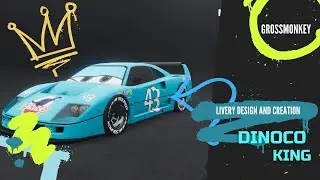 Creating Dinoco King (Cars) | The Crew 2 Livery Editor
