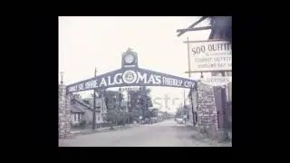 Short glimpse of the American Locks and Sault Ontario Rotary Welcome Arch