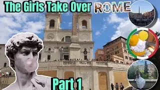 BADDIES VACAY ITALY TAKEOVER! Part 1 #vlog #italy #Rome #foodie #vacation #fun #halloween #fall