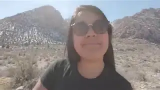 Hiking with Dogs and Friends Ice Box Canyon at Red Rock Canyon